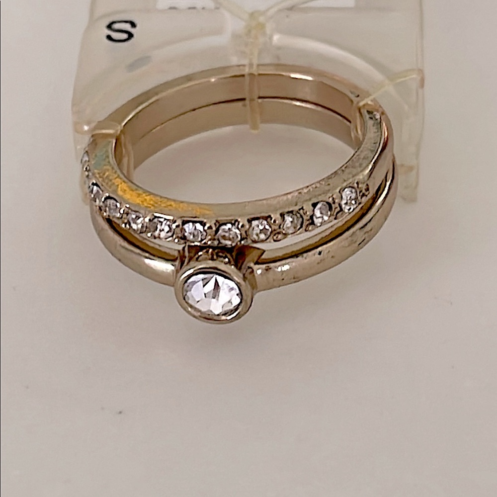 (3 for $19) Elegant Gold and Silver Ring Set